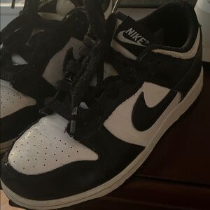 Panda Dunks - Nike Kids Black and White Sneakers